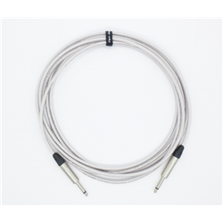 3m Silver Series Flat-Cap 90 pF guitar cable with Neutrik connectors